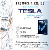 ⚡Ne propustite – „Tesla – gospodar munja ISKONI“ na Sajmu knjiga